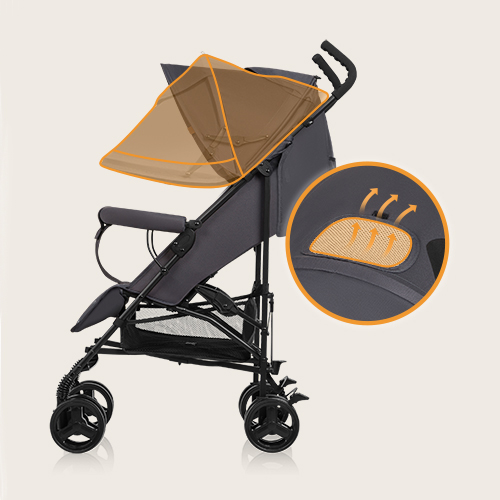 Lionelo Elia Grey White – Buggy