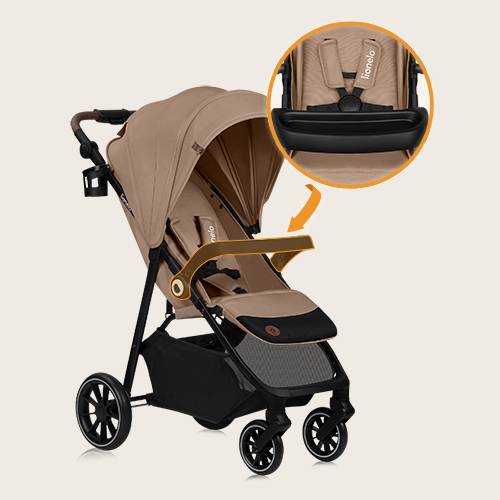 Lionelo Emma One Beige Sand — Wózek spacerowy