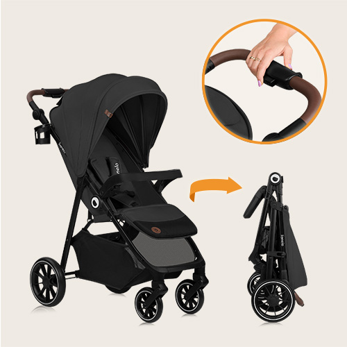 Lionelo Emma One Grey Stone — Wózek spacerowy