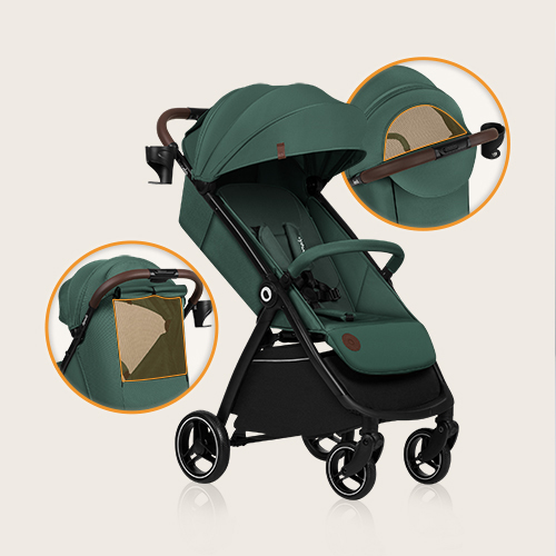 Lionelo Emma One Green Emerald — Wózek spacerowy