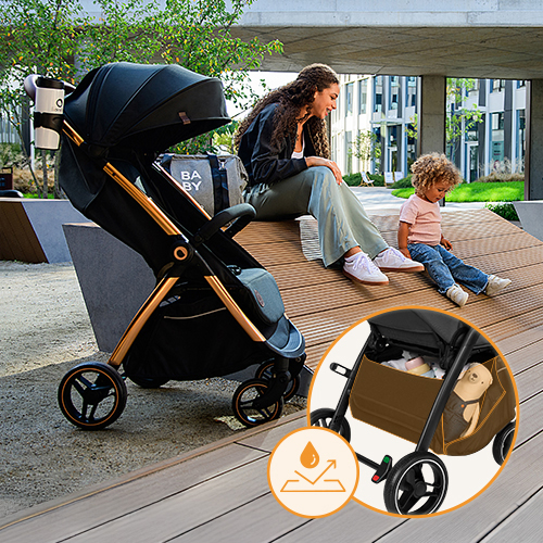Lionelo Emma One Grey Stone — Wózek spacerowy