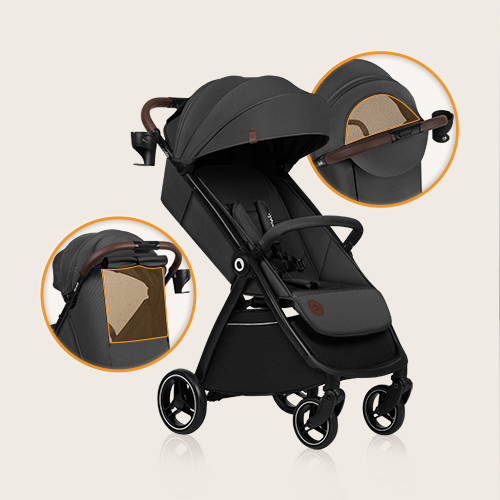 Lionelo Emma One Grey Stone — Wózek spacerowy