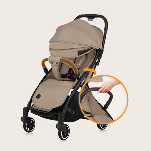 Lionelo Julie One Beige Sand — Wózek spacerowy