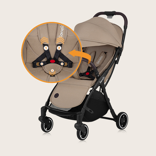 Lionelo Julie One Beige Sand — Wózek spacerowy