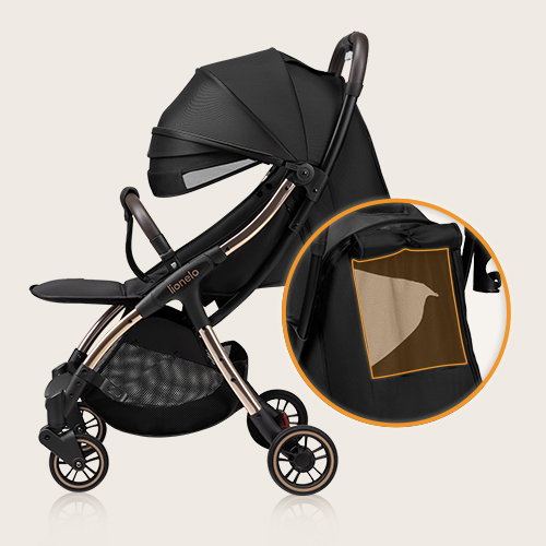Lionelo Julie One Black Gold — Wózek spacerowy