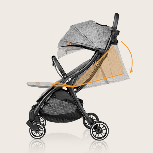 Lionelo Julie One Grey Stone — Wózek spacerowy