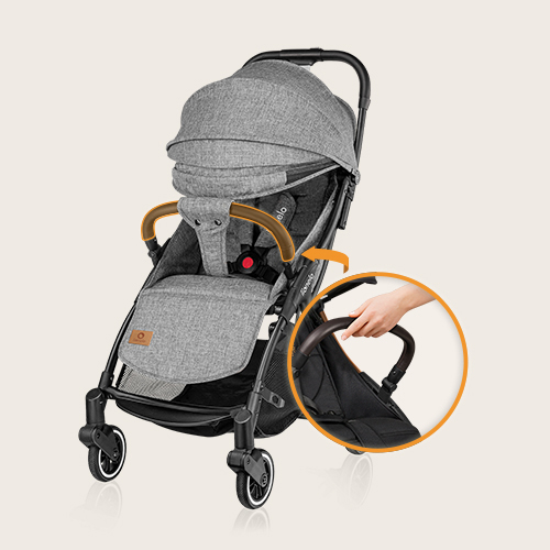 Lionelo Julie One Grey Stone — Wózek spacerowy