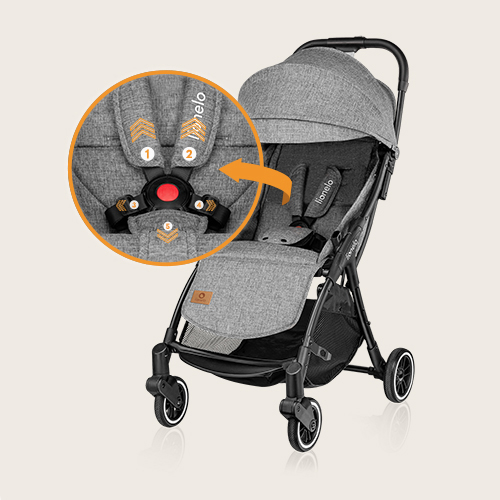 Lionelo Julie One Grey Stone — Wózek spacerowy