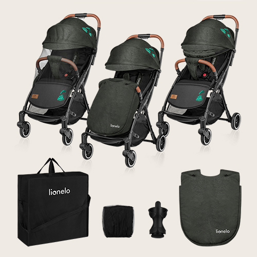 Lionelo Julie One Tropical Green — Wózek spacerowy