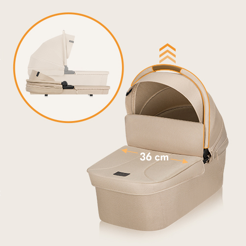 Lionelo Meril 2-in-1 - Multifunktionskinderwagen