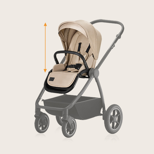 Lionelo Meril 2-in-1 - Multifunktionskinderwagen