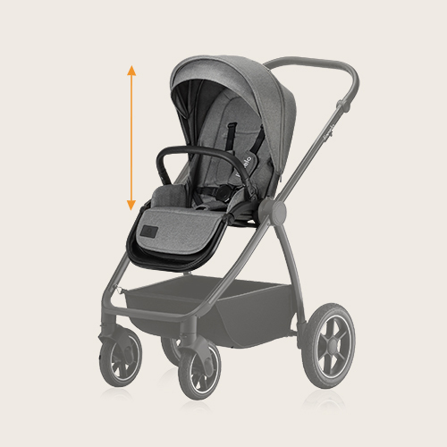 Lionelo Meril 2-in-1 - Multifunktionskinderwagen