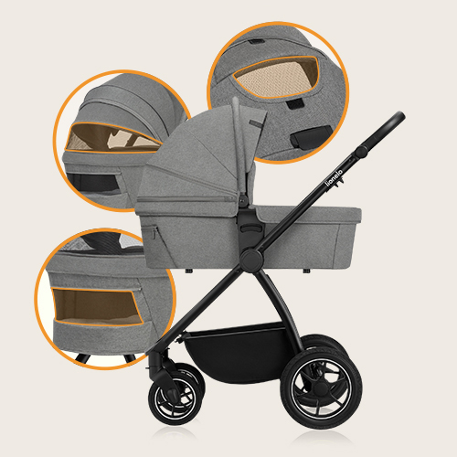 Lionelo Meril 2-in-1 - Multifunktionskinderwagen