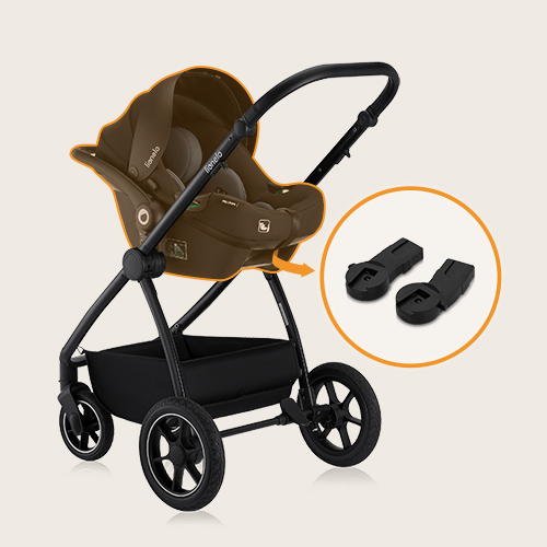 Lionelo Meril 2-in-1 - Multifunktionskinderwagen