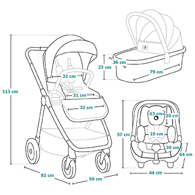 Lionelo Meril 3-in-1