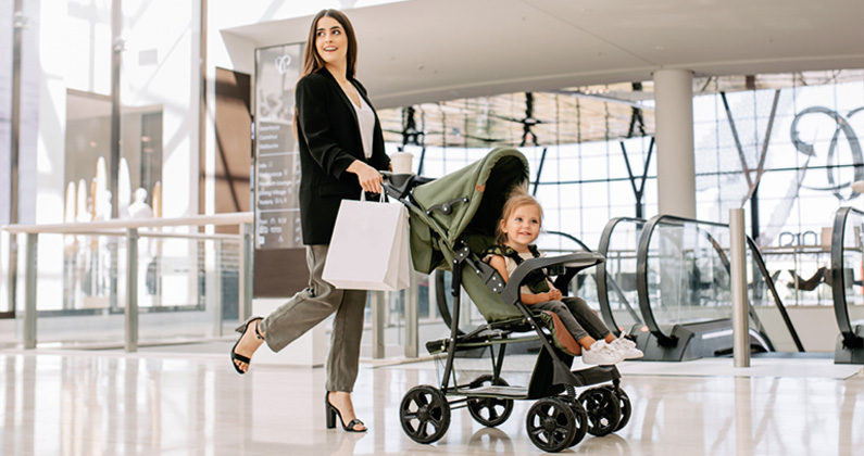 Lionelo Emma Plus Coral Pink — Buggy