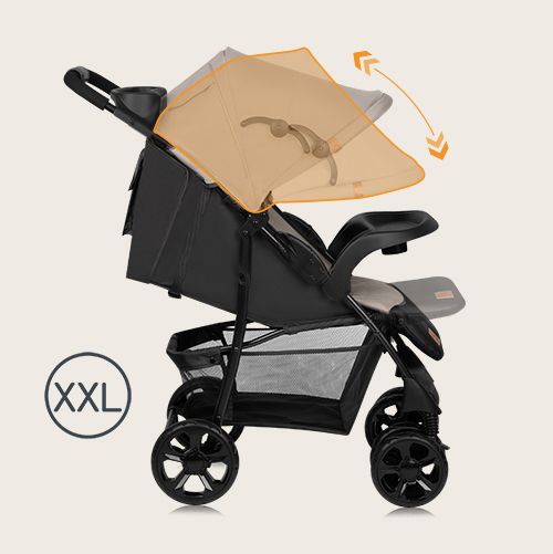Lionelo Emma Plus Beige Latte — Buggy