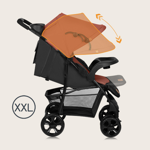 Lionelo Emma Plus Coral Pink — Buggy