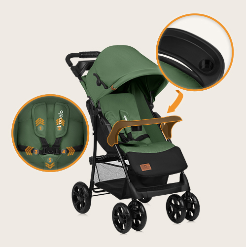 Lionelo Emma Plus Green Emerald — Buggy
