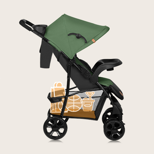 Lionelo Emma Plus Green Emerald — Buggy