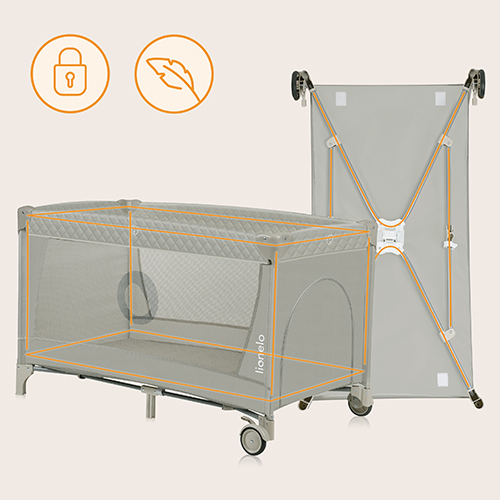 Lionelo Emma One Beige Sand — Wózek spacerowy