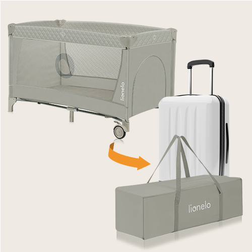 Lionelo Emma One Beige Sand — Wózek spacerowy