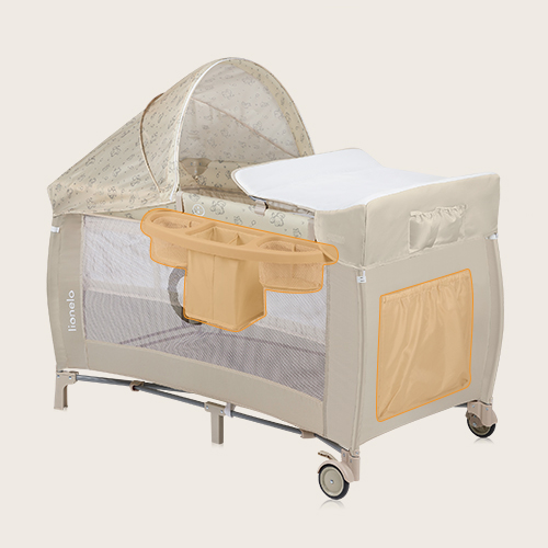 Lionelo Bella Set Grey Concrete 2 w 1 - Bujaczek z gondolą 2 w 1