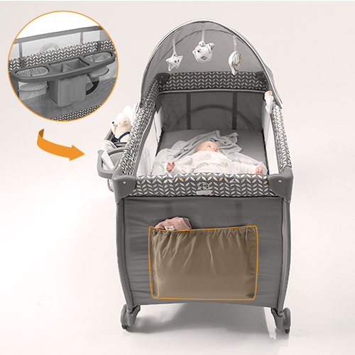 Lionelo Bella Set Grey Concrete 2 w 1 - Bujaczek z gondolą 2 w 1