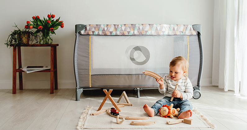 Lionelo Bella Set Grey Concrete 2 w 1 - Bujaczek z gondolą 2 w 1