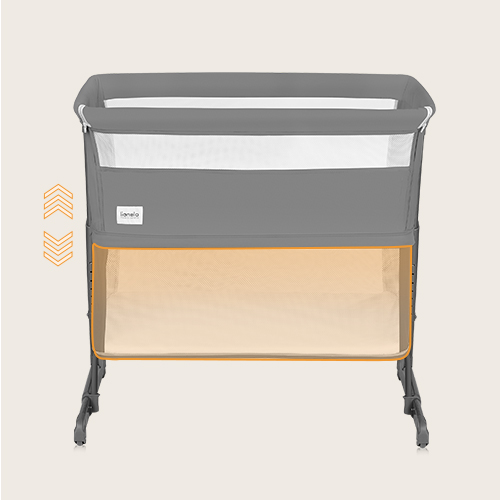 Lionelo Thomi Plus 5 w 1 Grey Concrete - 5-in-1-Kinderbett