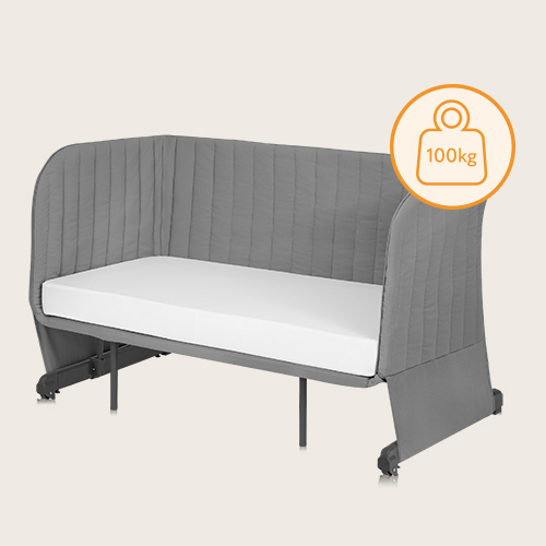 Lionelo Thomi Plus 5 w 1 Grey Concrete - 5-in-1-Kinderbett