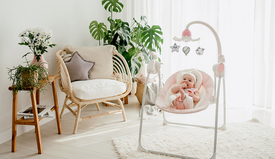 Lionelo Robin Pink - babyliegestühle