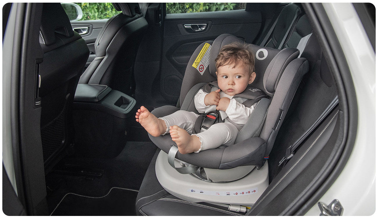 Lionelo Bastiaan One Grey Graphite - autokindersitz 0-36 kg