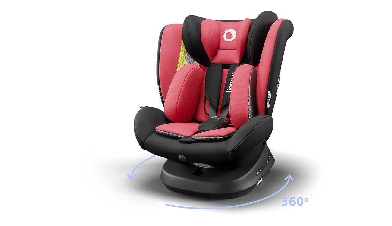 Lionelo Bastiaan One Red Chili - Autokindersitz 0-36 kg