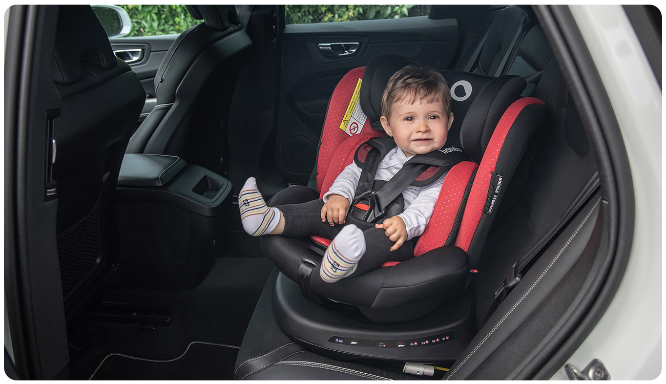 Lionelo Bastiaan One Red Chili - Autokindersitz 0-36 kg 