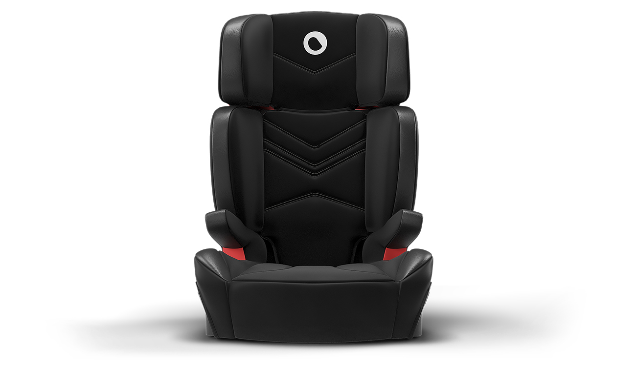 Lionelo Hugo Leather Black - Autokindersitz 15-36 kg